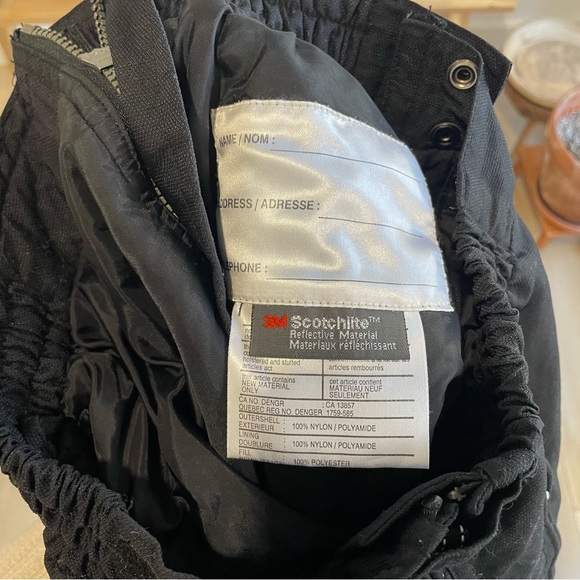 Coltech women’s Ski Snowboard Nylon black pants size 10 made in Korea - Picture 2 of 8